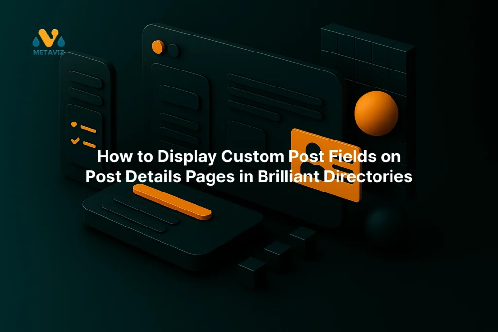 3D dark teal and orange UI illustration with modern interface elements.